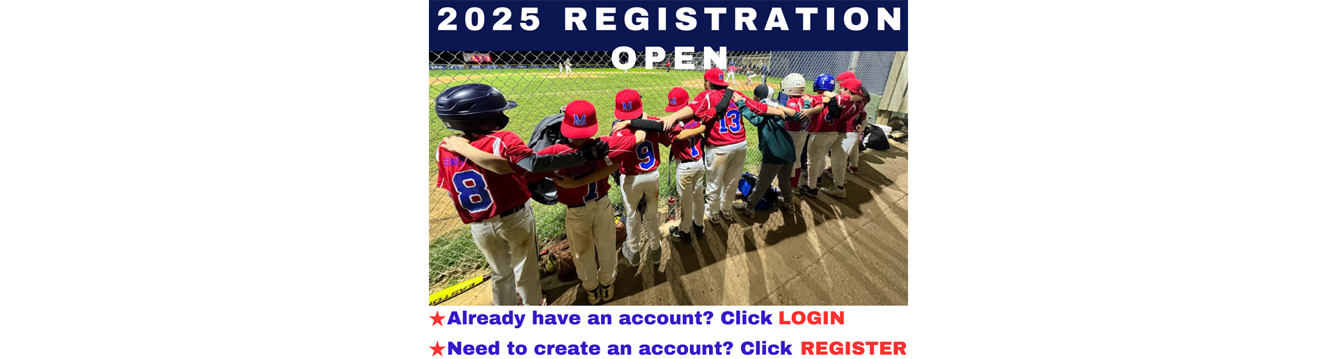 2025 Registration Open